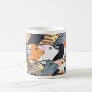 Cats on Parade Mug