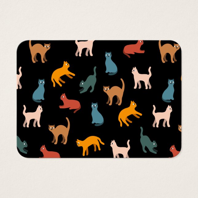Cats on the black (Front)