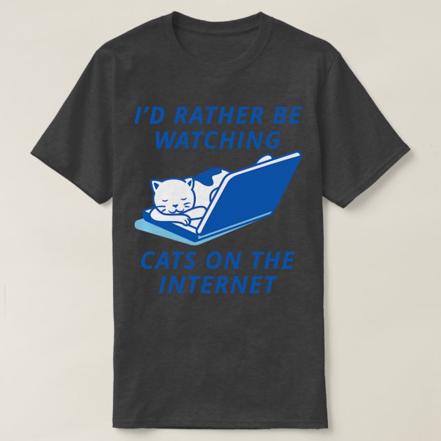 Cats On The Internet 2 T-Shirt (Design Front)