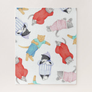 CATS PAJAMAS 16"X20" Puzzle