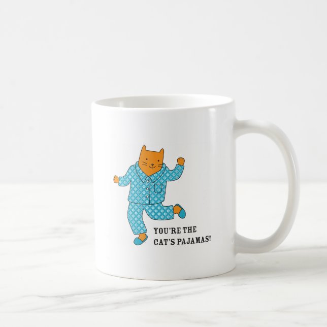 CAT'S PAJAMAS - boy Coffee Mug (Right)