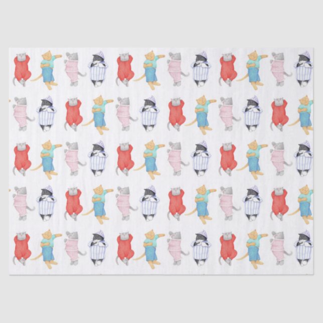 CATS PAJAMAS Tissue Paper (Front)