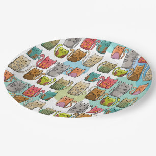 Cats! Paper Plate