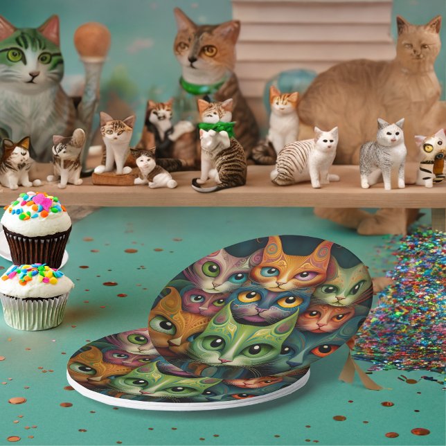 Cats Paper Plate (Creator Uploaded)