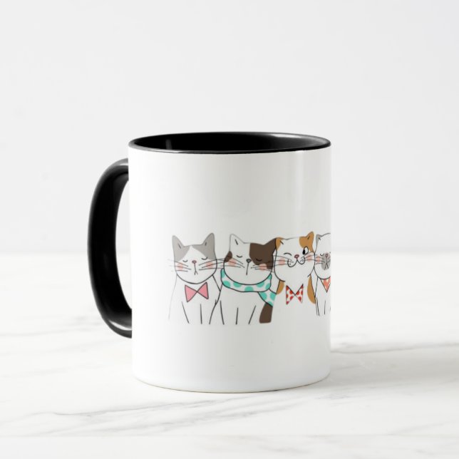 Cats Party Mug (Front Left)