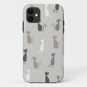 Cats pattern iPhone 11 case