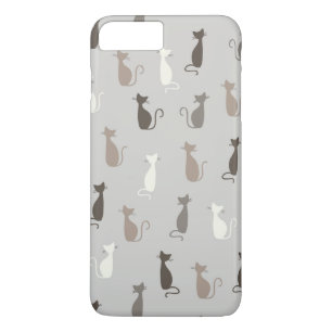 Cats pattern iPhone 8 plus/7 plus case