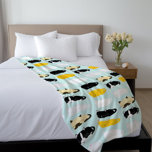 Cats Pattern Fleece Blanket