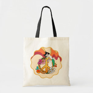 Cats   Peace Out Tote Bag