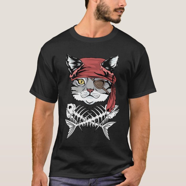 Cats Pirate   Cats Pirate T-Shirt (Front)