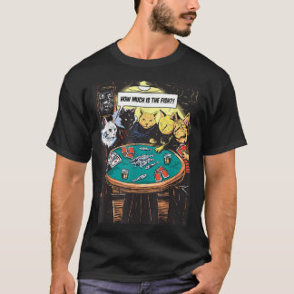 Cats Playing Poker T-Shirt