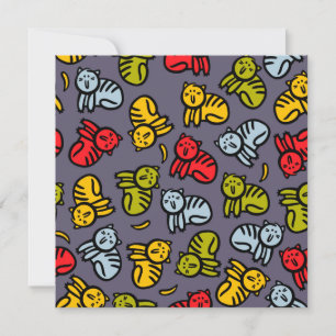 Cats plus bananas card