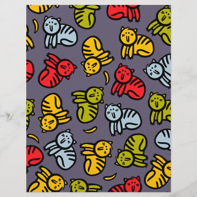 Cats plus bananas custom letterhead (Front)