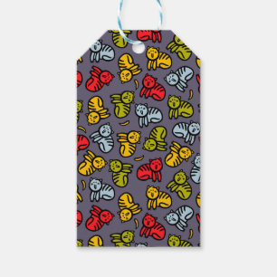 Cats plus bananas gift tags
