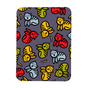 Cats plus bananas magnet