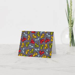 Cats plus bananas note card