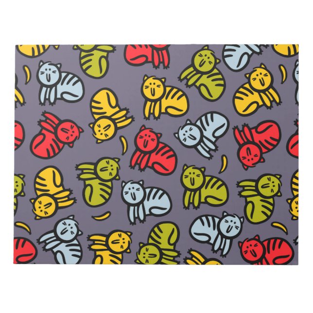 Cats plus bananas notepad (Front)