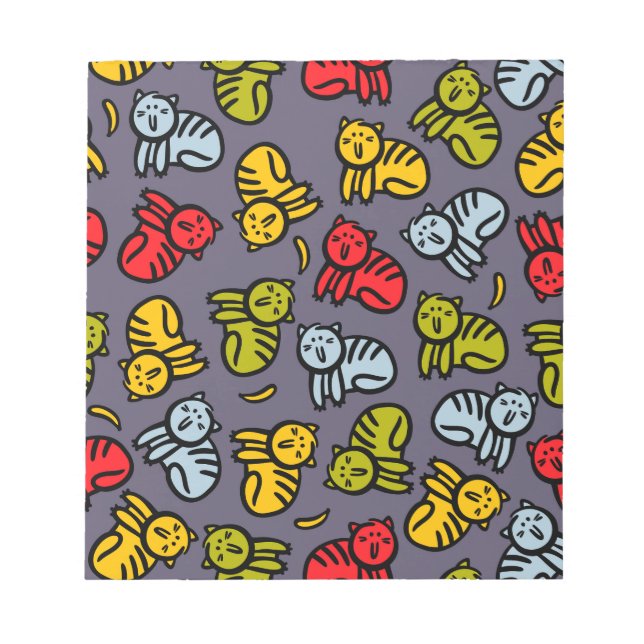Cats plus bananas notepad (Front)