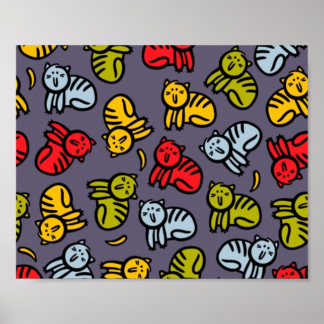 Cats plus bananas poster (Front)