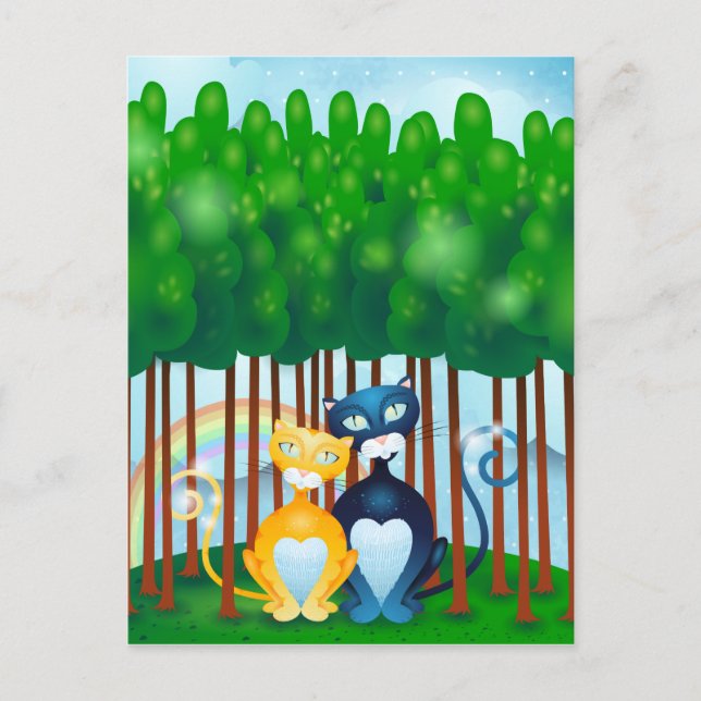 Cats Postcard (Front)