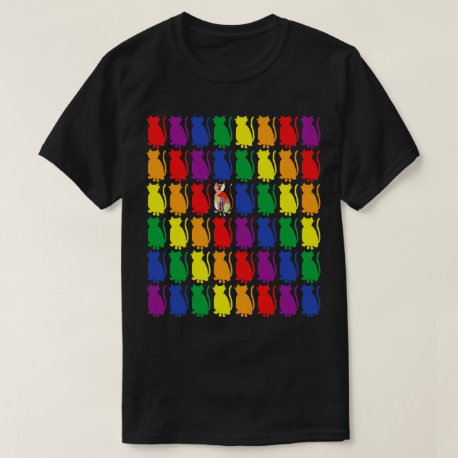 Cats Pride T-Shirt (Design Front)