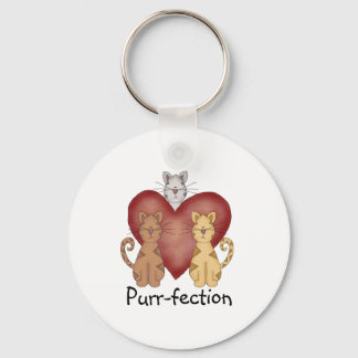 Cats Purr-fection Key Ring