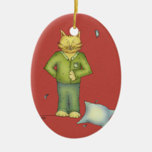 Cat's Pyjamas Ornament
