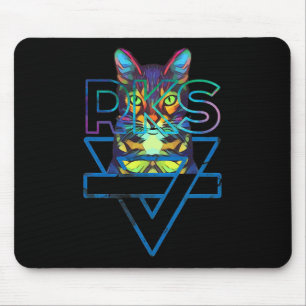 Cats Rainbow Kitten Surprise Cute Cat  Mouse Mat