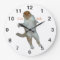 Cats Rule cats playing Wall Clock