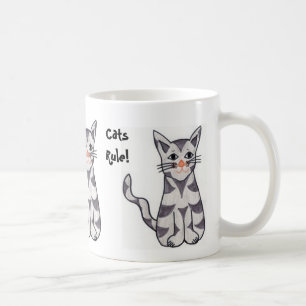 Cats Rule Coffee Mug