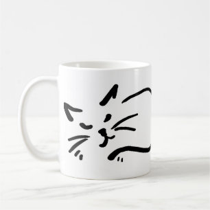 Cats rule, dogs just drool coffee mug