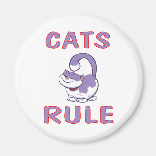 CATS RULE MAGNET
