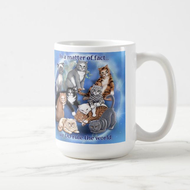 Cats Rule Mug (Right)