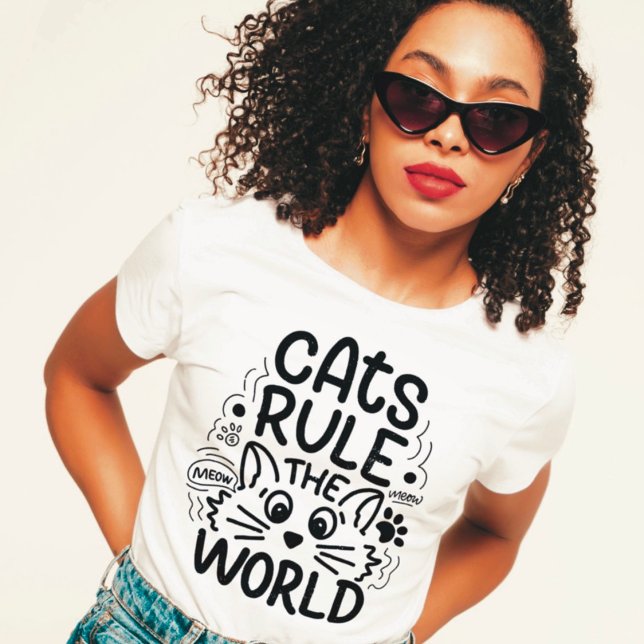 Cats Rule T-Shirt (Creator Uploaded)