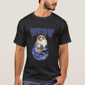 Cats Rule The World Meow T-Shirt