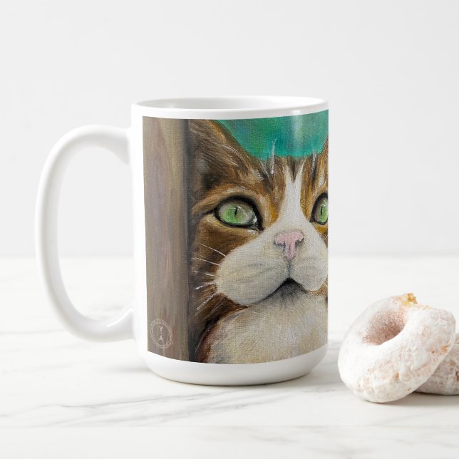 Cats rule the world mug  (With Donut)