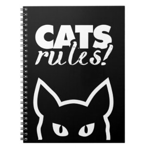 Cats Rules Notebook