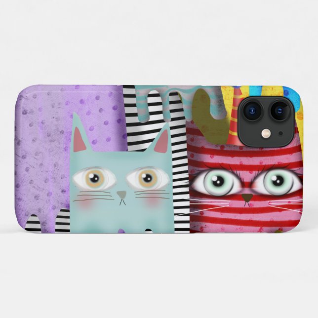 Cats Rupydetequila Art Case-Mate iPhone Case (Back (Horizontal))