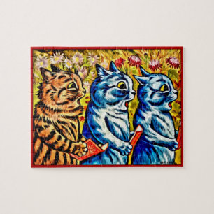 CATS SINGING Jigsaw Puzzle, Louis Wain's Cats Puzzle