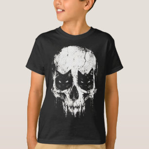 Cats skull kittens skull goth alt punk weirdcore T-Shirt