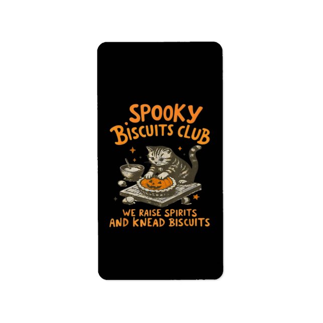  Cat's Spooky  Label (Front)
