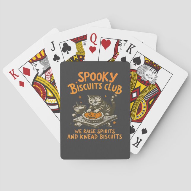  Cat's Spooky  Playing Cards (Back)