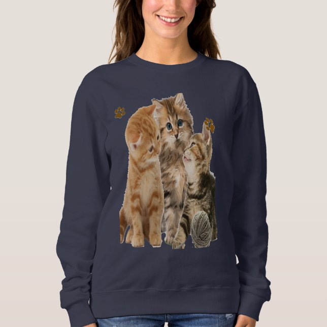Cats Sweatshirt (Front)