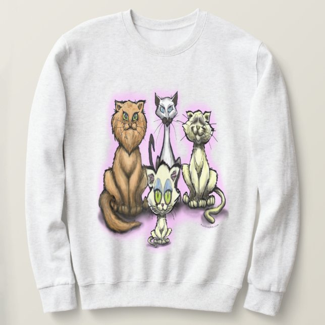 Cats Sweatshirt (Design Front)