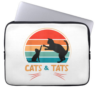 Cats & Tats - Cat Laptop Sleeve