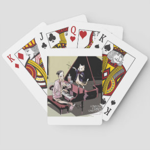 Cats That Take Over & Conduct Everything Funny Playing Cards