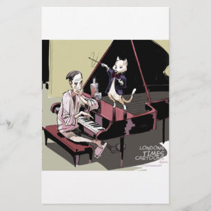 Cats That Take Over & Conduct Everything Funny Stationery