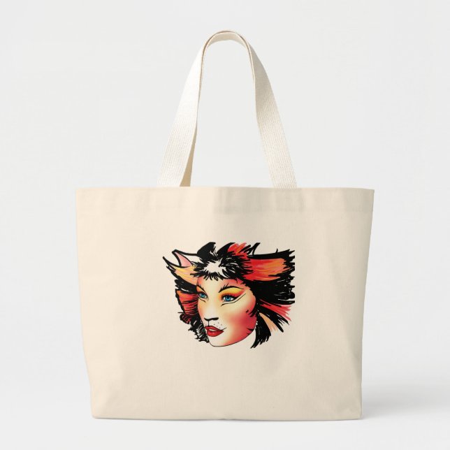 Cats the Musical, Bombalurina Large Tote Bag (Front)