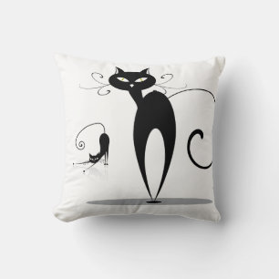 Cats Throw Pillow