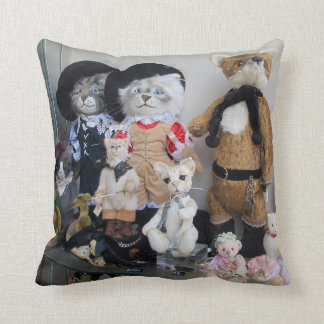 Cats Throw Pillow